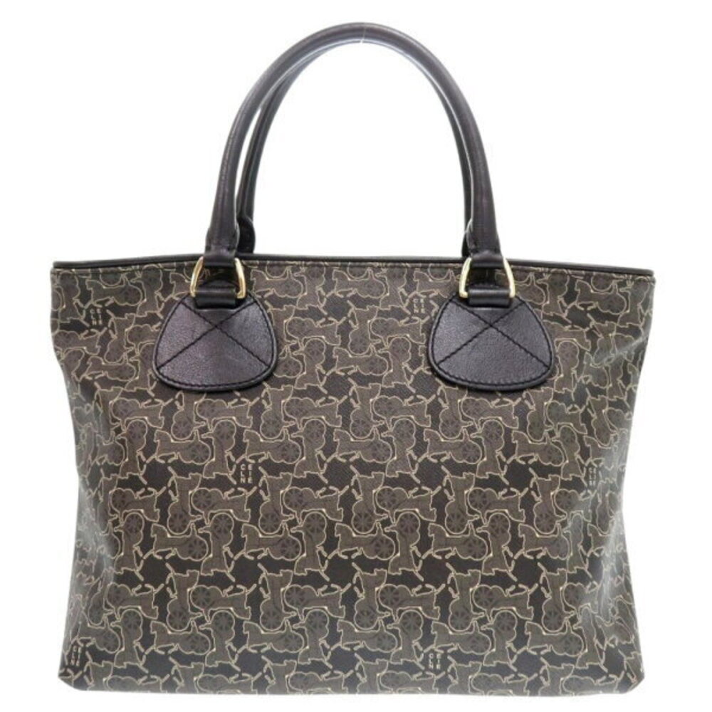 Celine Sulky Line Leather Brown Handbag